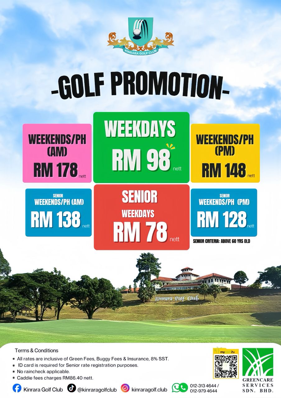 Golf Rates Promotion
